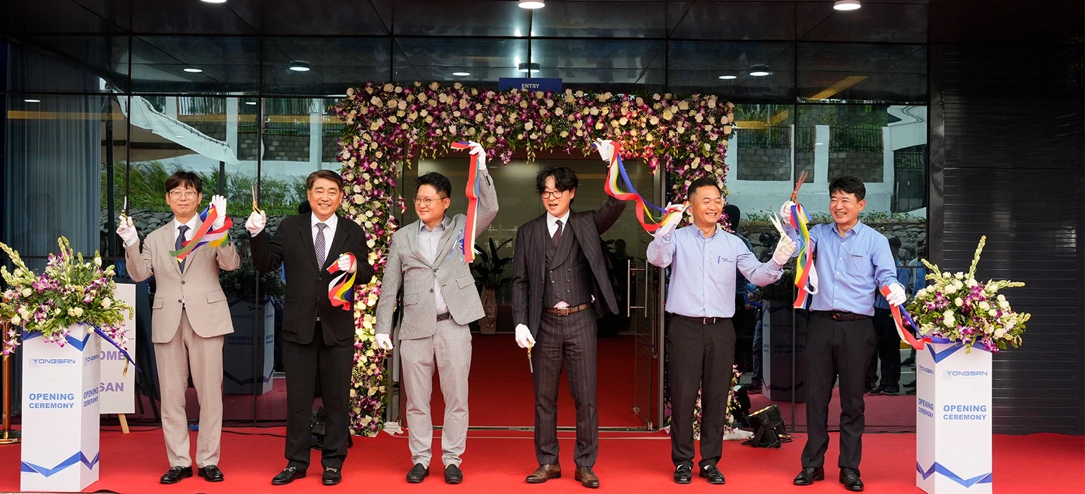 office inauguration event