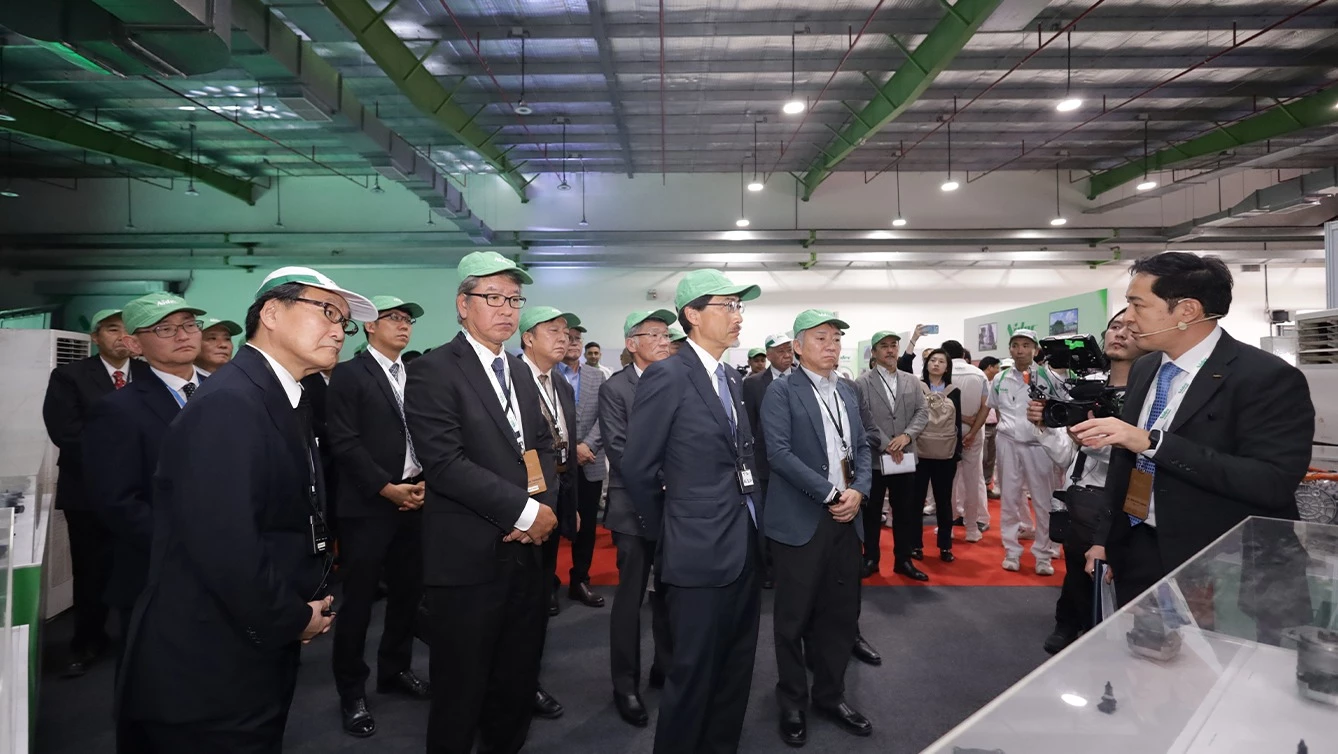 grand plant inauguration