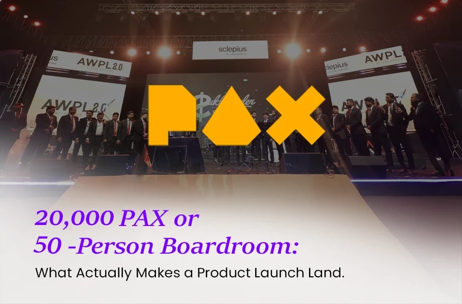 product launch event