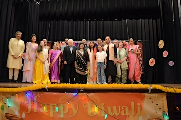 celebrating diwali parties event