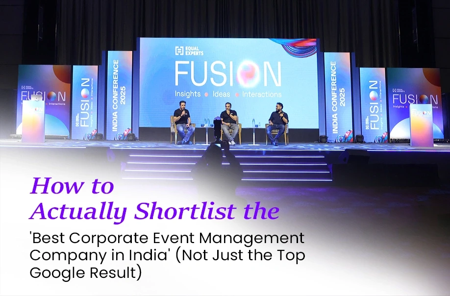 Corporate Event Management Company In India