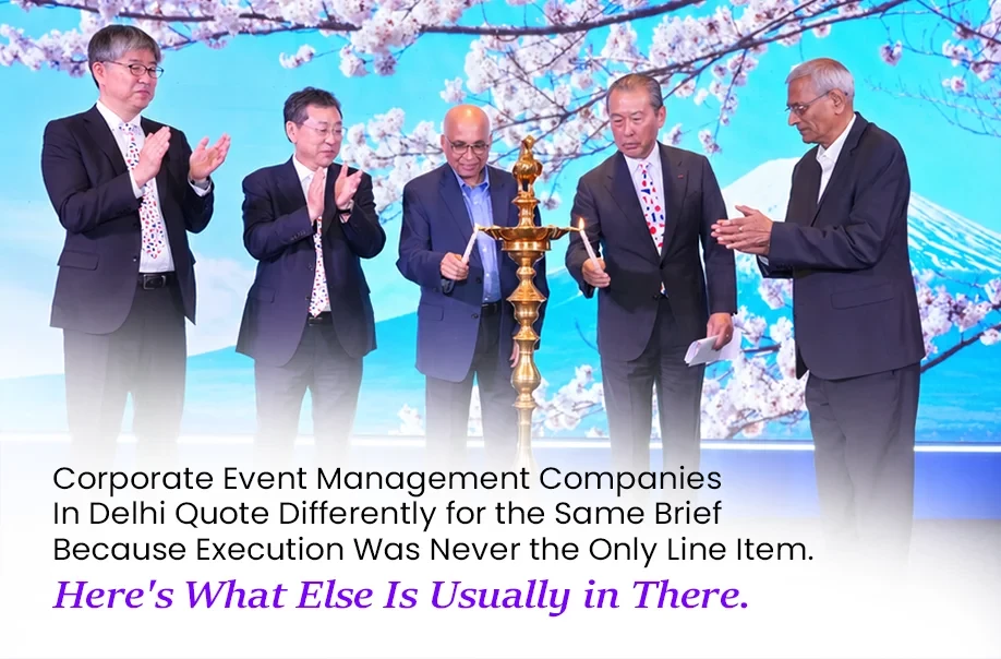 corporate event management companies in Delhi