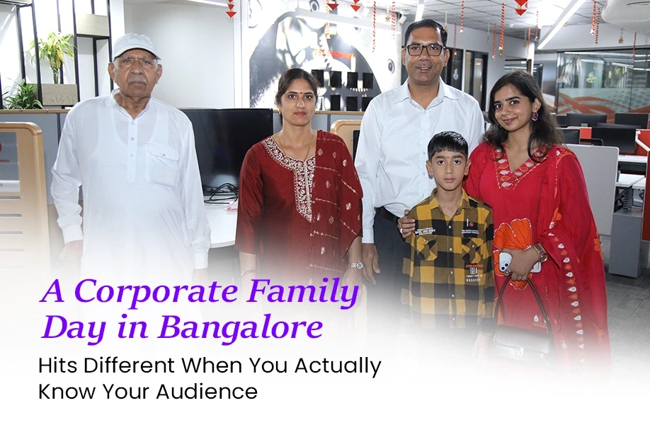 Corporate Family Day Celebration In Bangalore