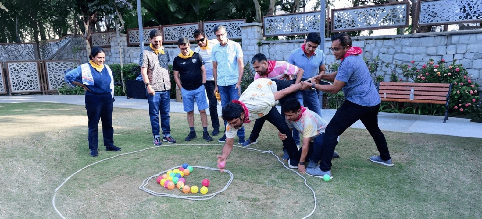 Corporate team building
