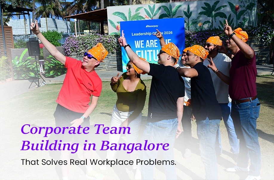 Corporate team building in Bangalore