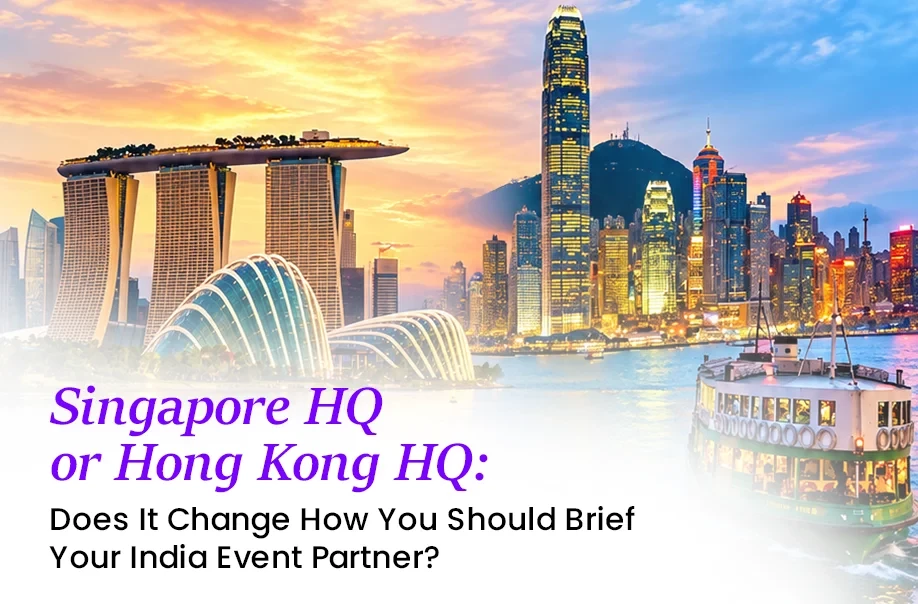 event management company in India for Singapore companies