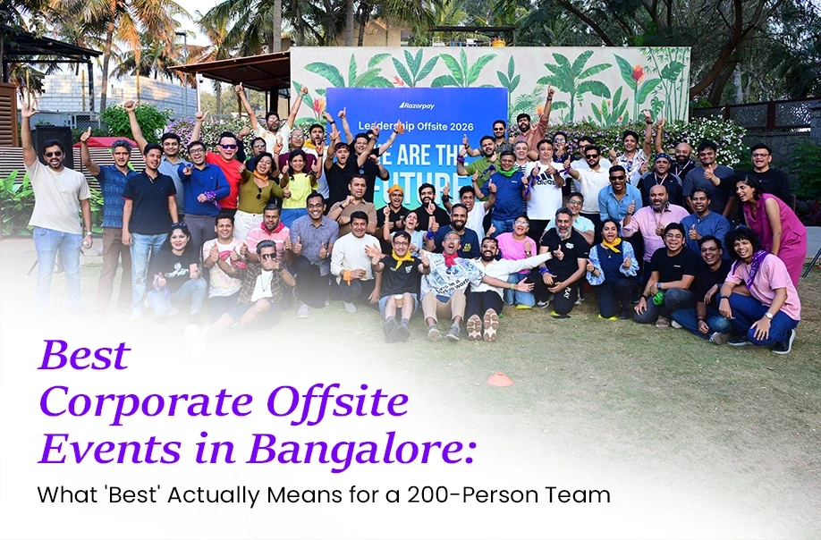 Corporate Offsite Events In Bangalore