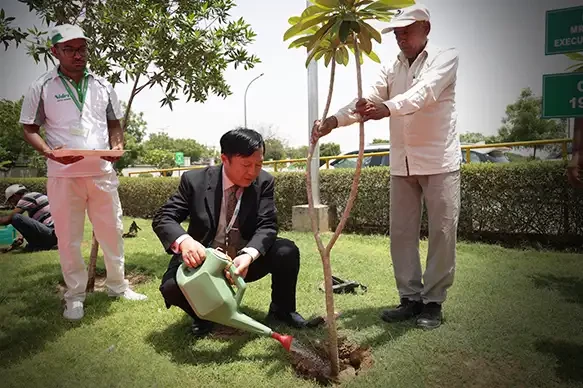 office inauguration event