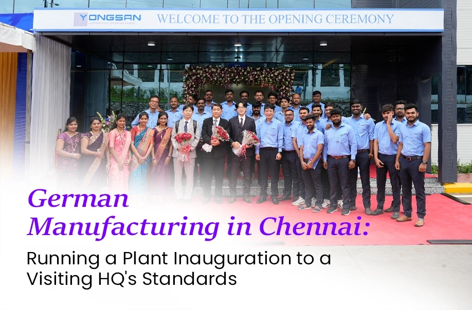 plant inauguration event management in chennai