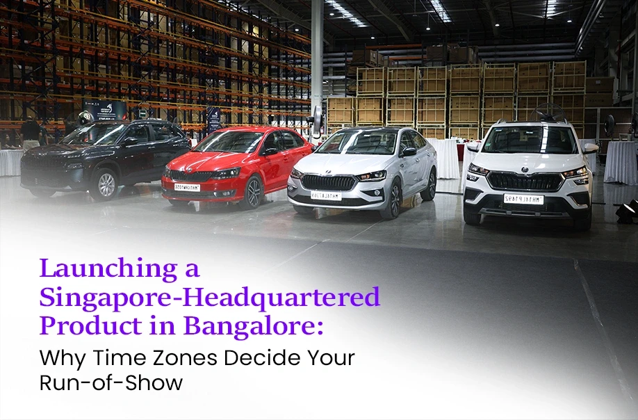 product launch events company in bangalore
