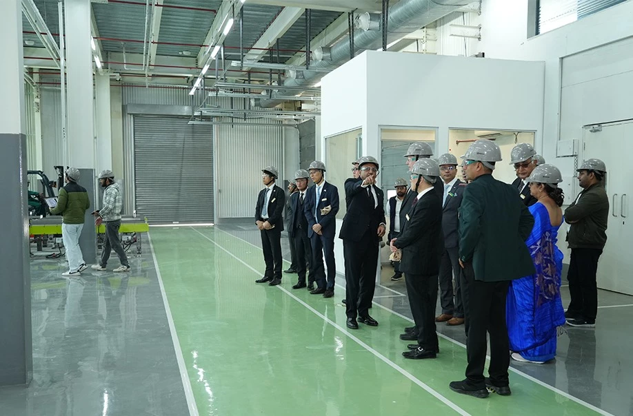 plant inauguration