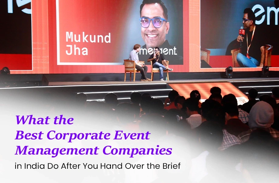 Best Corporate Event Management Company In India